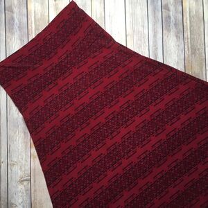 LuLaRoe Maxi Skirt size M